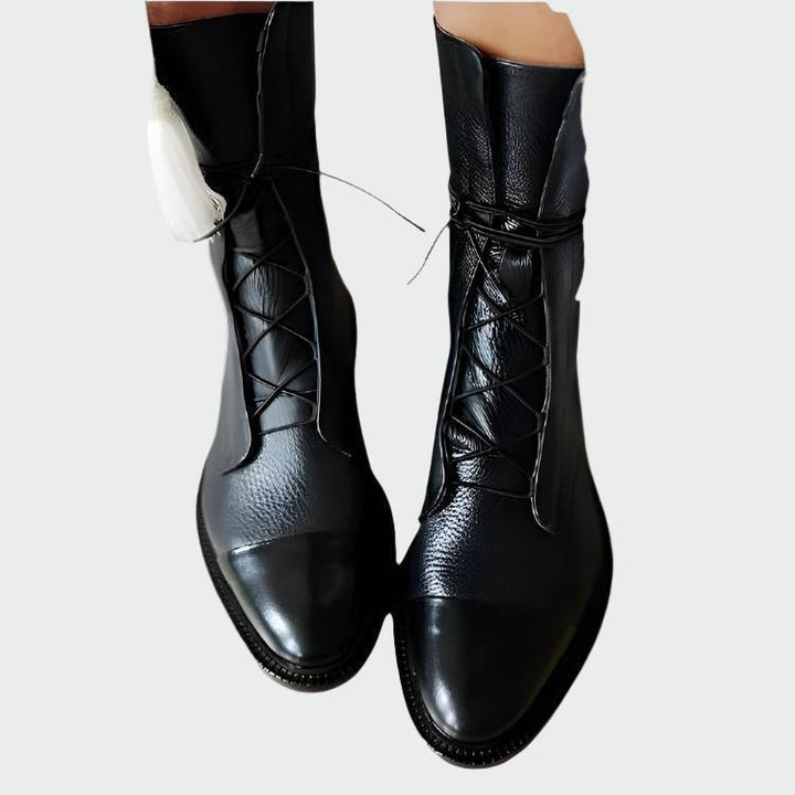 Amy | Orthopedic Leather Boots - Barbara & Benjamin