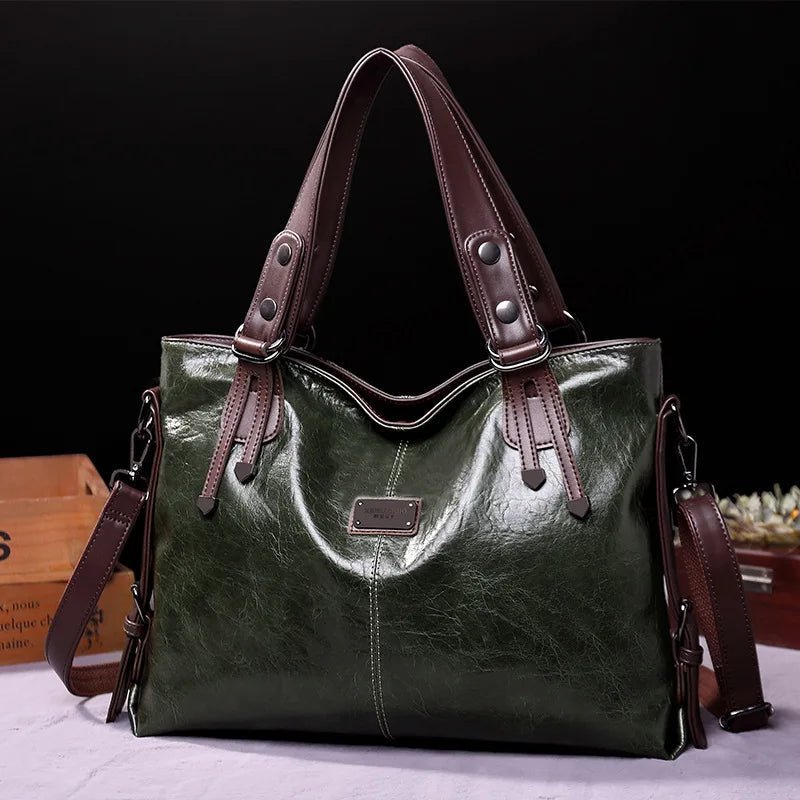 Aralyn - Refined Soft Leather Tote Bag - Barbara & Benjamin