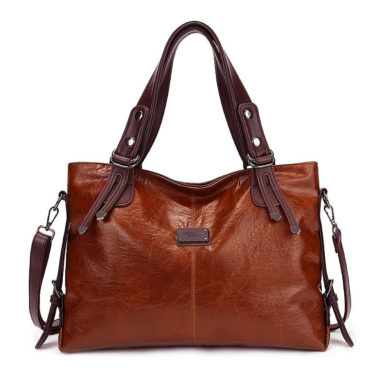 Aralyn - Refined Soft Leather Tote Bag - Barbara & Benjamin