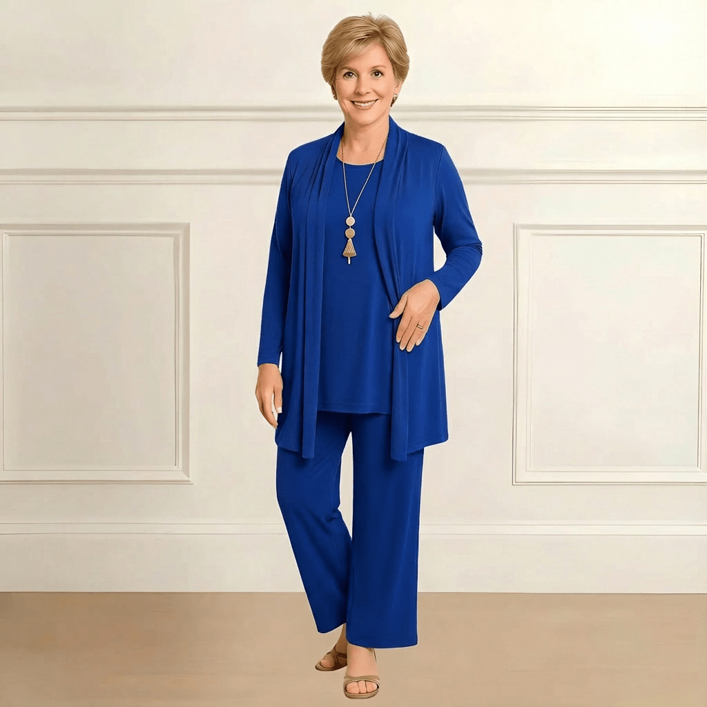 Barbara Cardigan, Top & Pants Set - Barbara & Benjamin