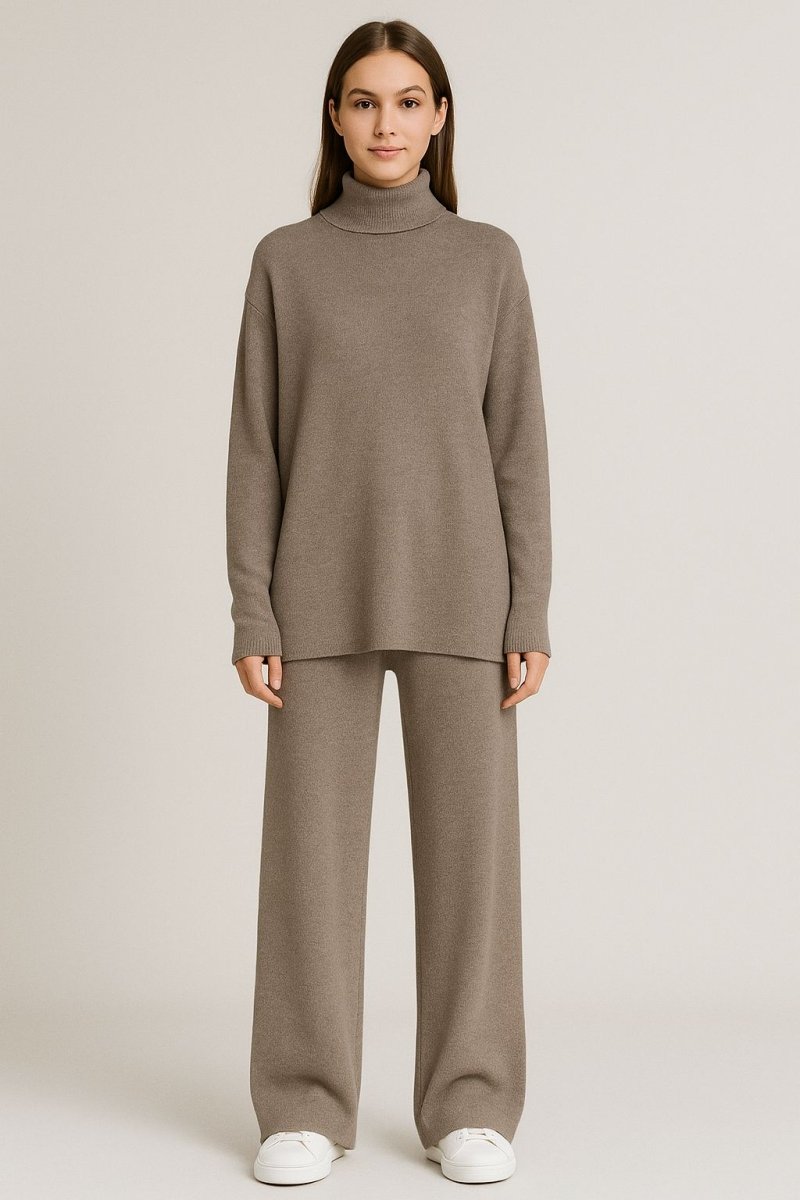 Barbara Turtleneck Top & Pants Set - Barbara & Benjamin