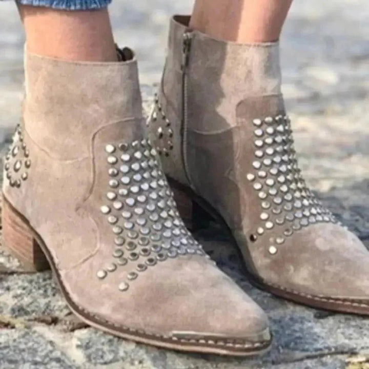 Cadence | Ankle Boots With Studs - Barbara & Benjamin