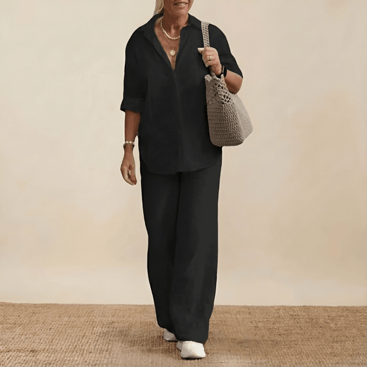 Elegant 2 - Piece Linen Set - Barbara & Benjamin