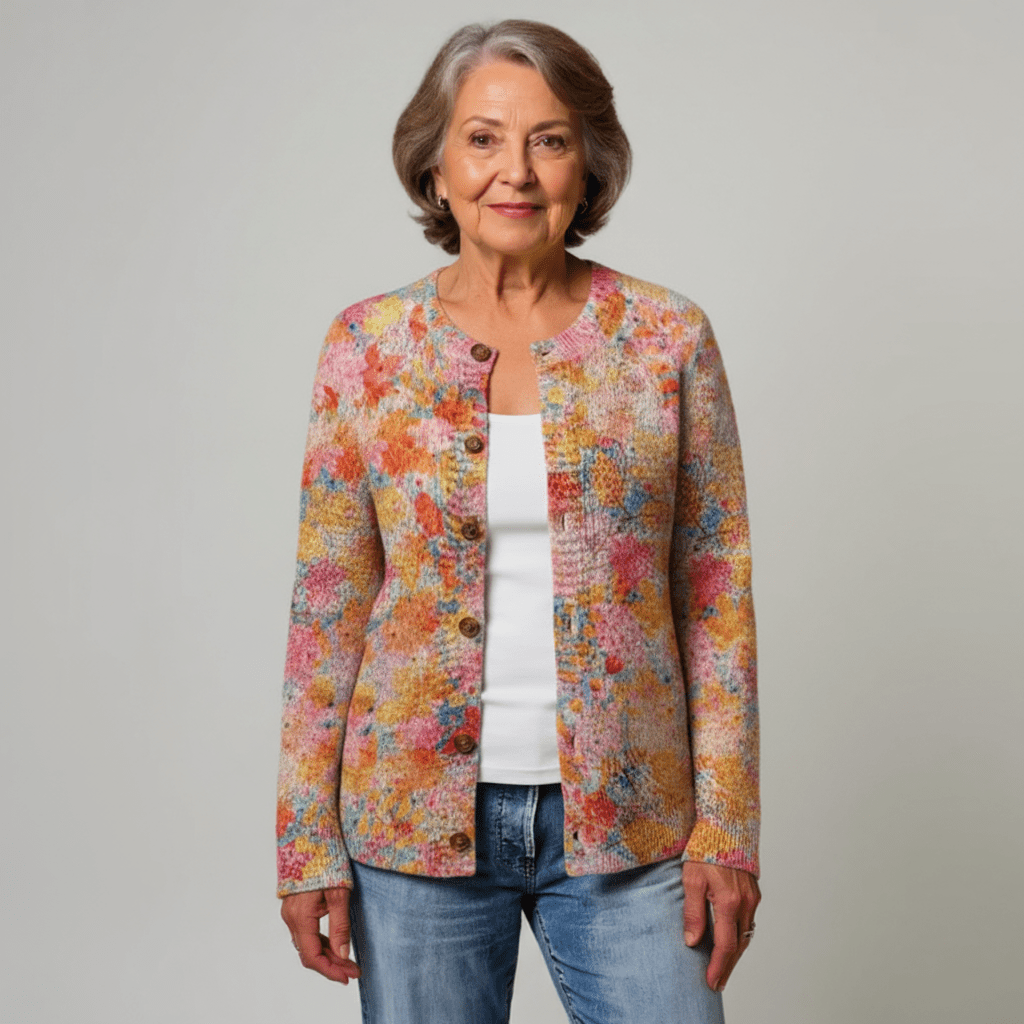 Estelle | Maple Leaf Cardigan - Barbara & Benjamin
