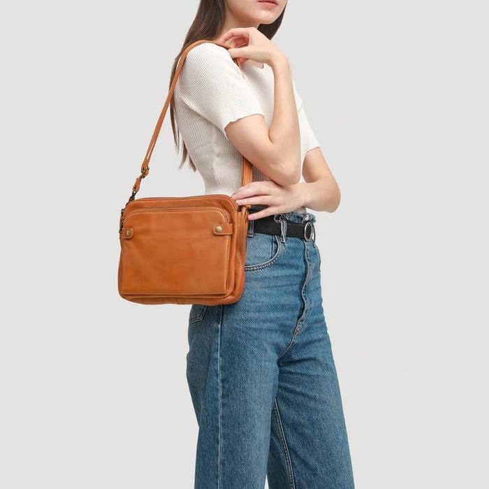 Jovie - Sleek Three - Layer Crossbody Bag - Barbara & Benjamin