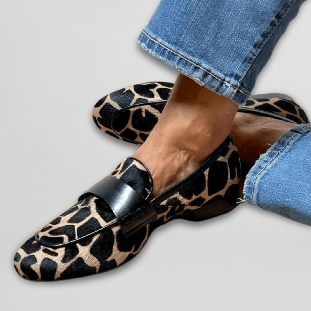 Leopard| Animal - Print Loafer - Barbara & Benjamin