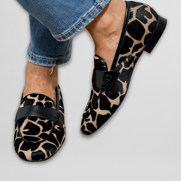 Leopard| Animal - Print Loafer - Barbara & Benjamin