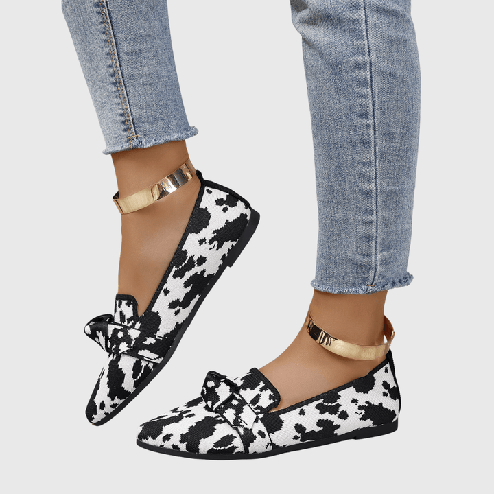 Mabel | Dalmatian Comfort Loafers - Barbara & Benjamin
