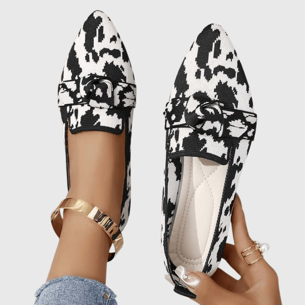 Mabel | Dalmatian Comfort Loafers - Barbara & Benjamin