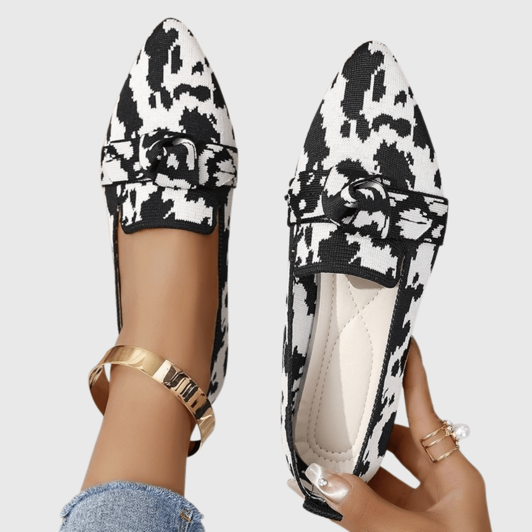 Mabel | Dalmatian Comfort Loafers - Barbara & Benjamin