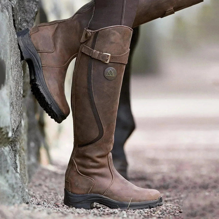Maeve | Waterproof Leather Riding Boots - Barbara & Benjamin