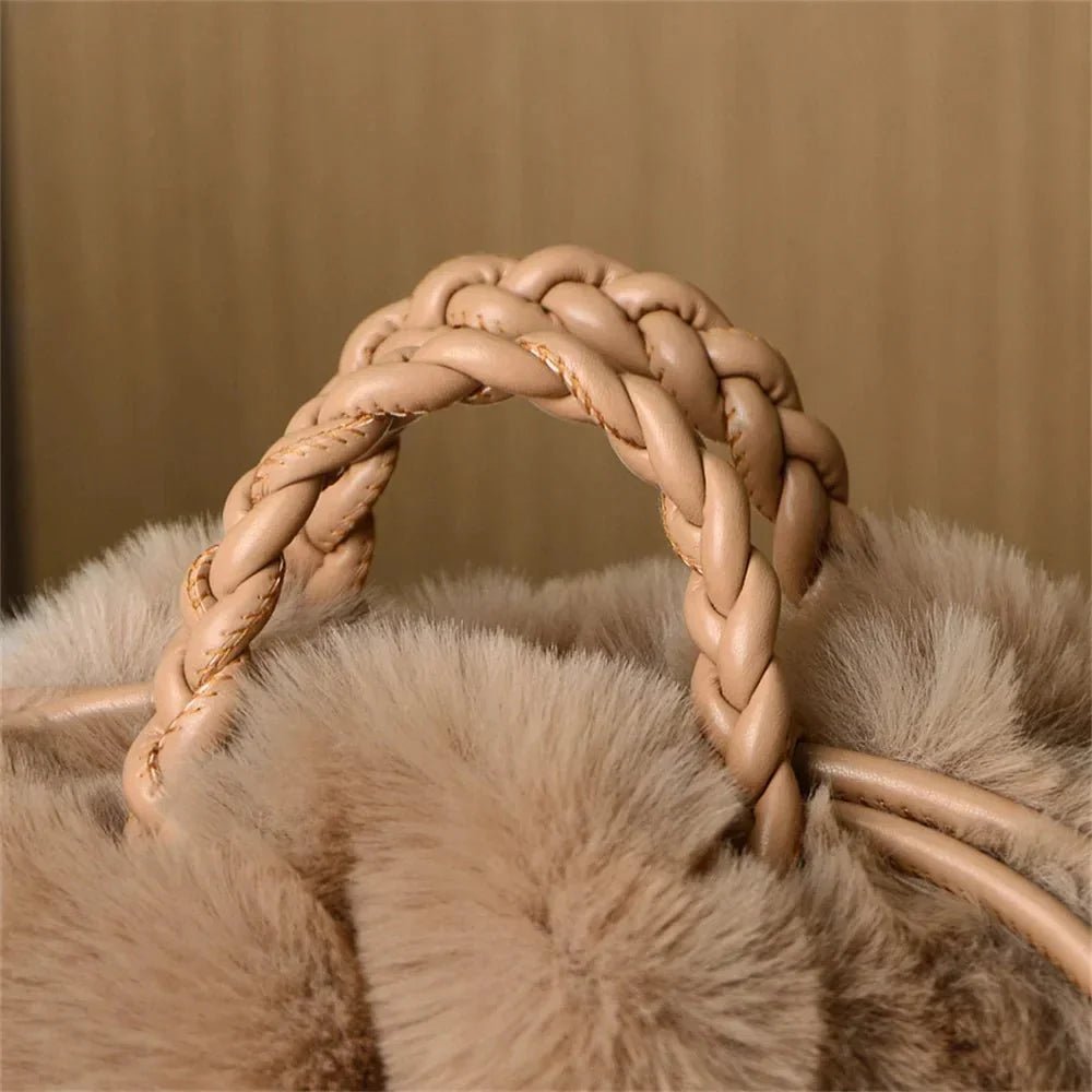 Marilyn | Plush Pumpkin Shoulder Tote - Barbara & Benjamin