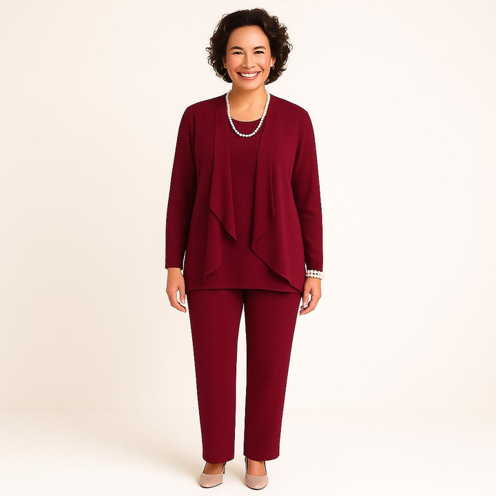 Mia Cardigan, Top & Pants Set - Barbara & Benjamin