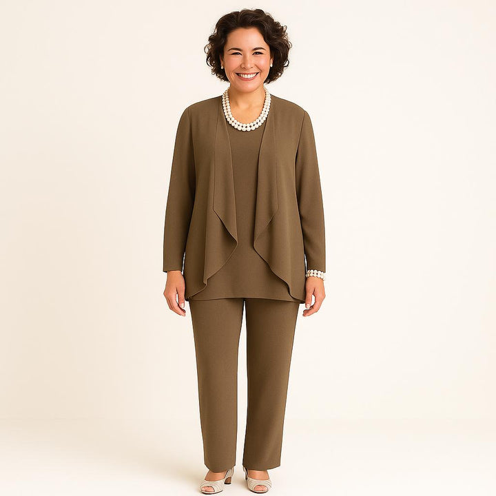 Mia Cardigan, Top & Pants Set - Barbara & Benjamin