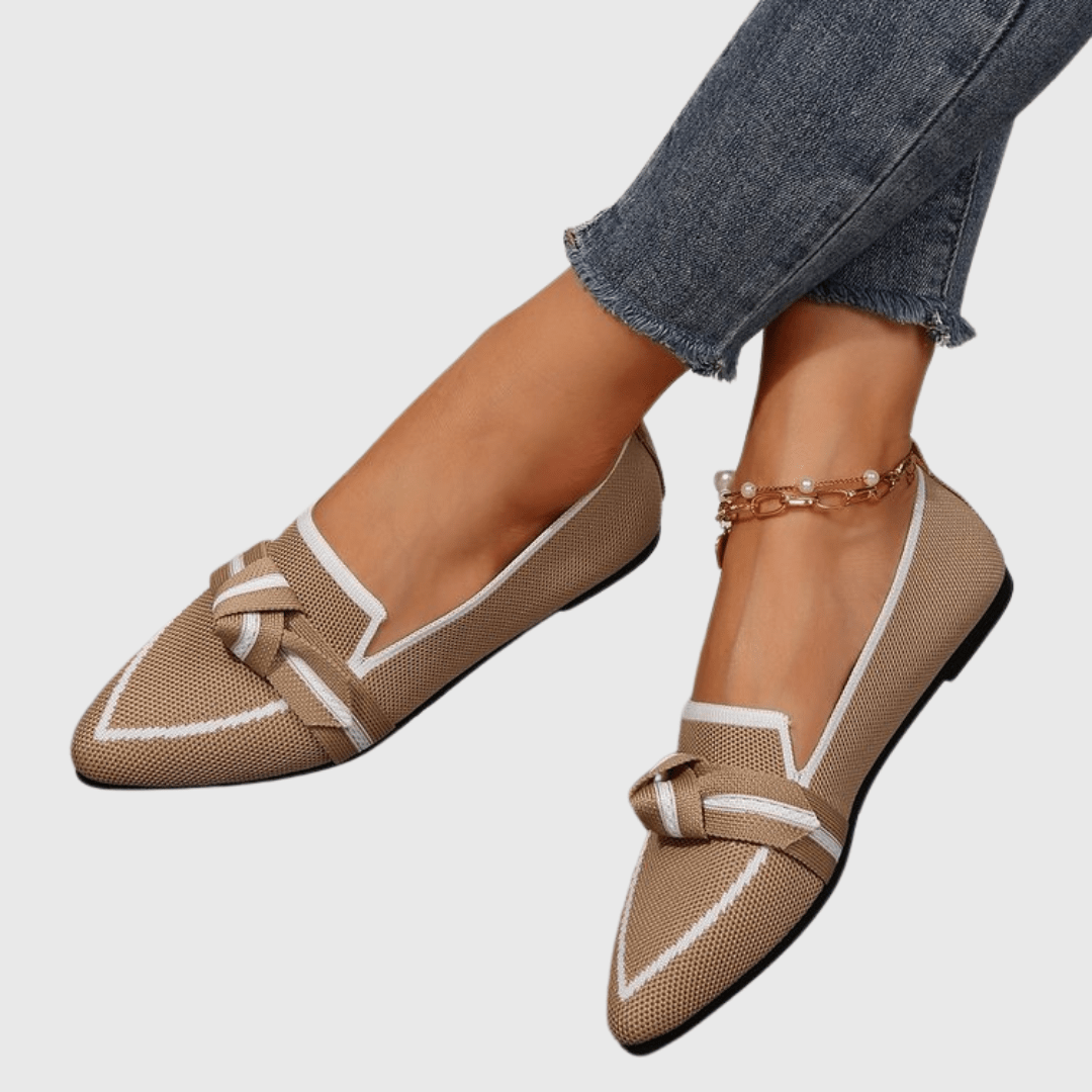 Mirella | Knotted Comfort Loafers - Barbara & Benjamin