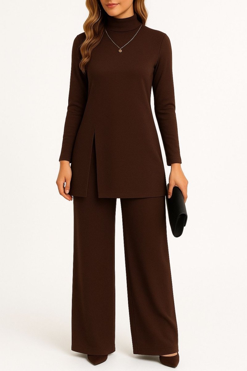 Naomi Turtleneck Top & Pants Set - Barbara & Benjamin