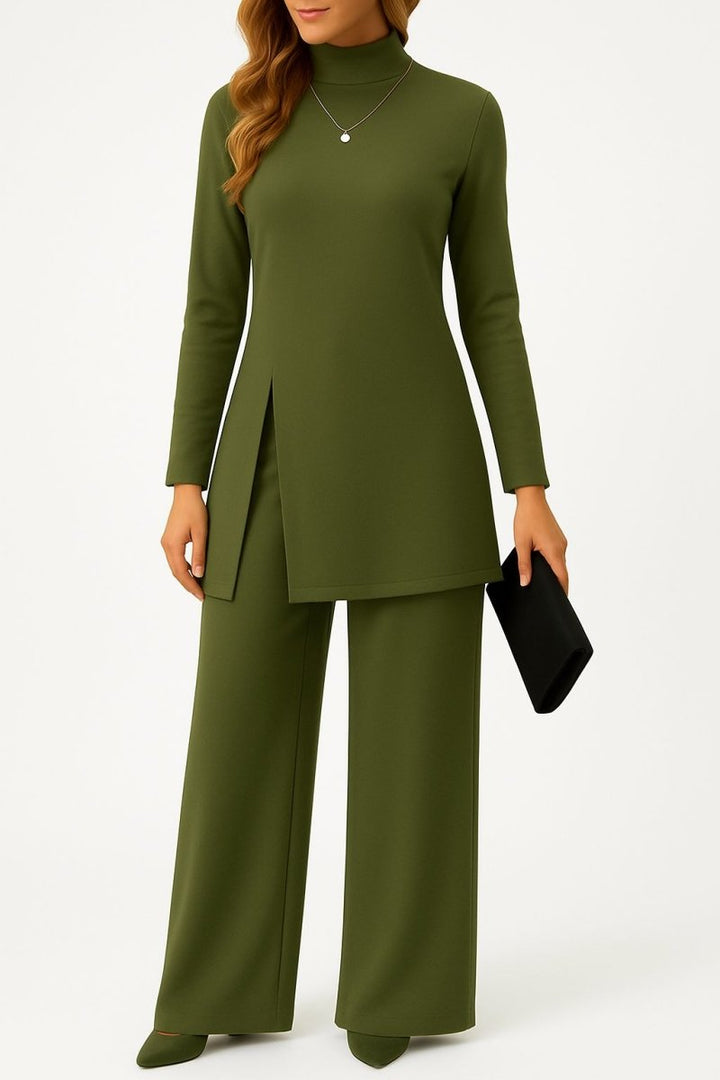 Naomi Turtleneck Top & Pants Set - Barbara & Benjamin