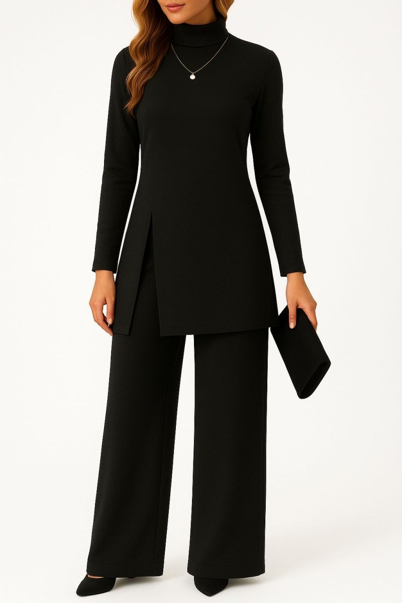 Naomi Turtleneck Top & Pants Set - Barbara & Benjamin