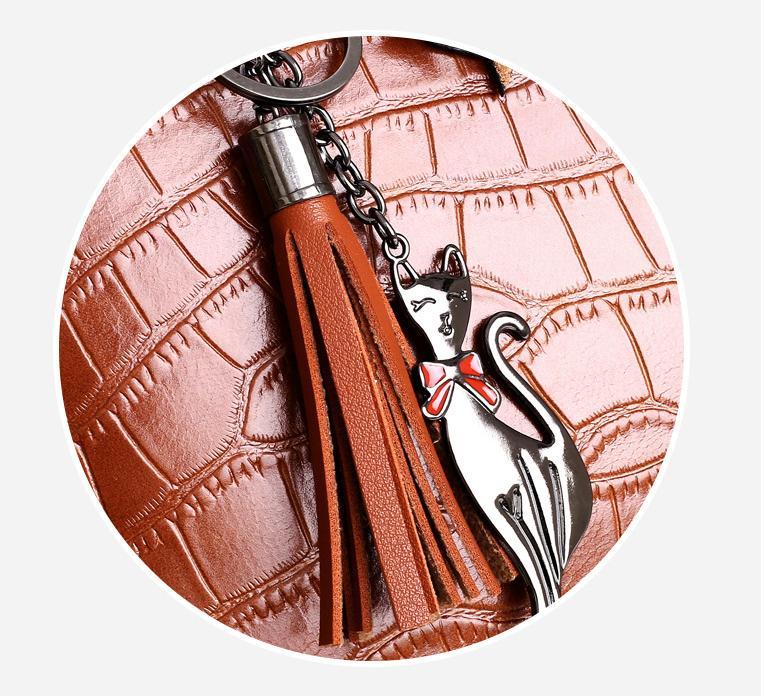 Palmer - 4 - Piece Crocodile Pattern Handbag - Barbara & Benjamin