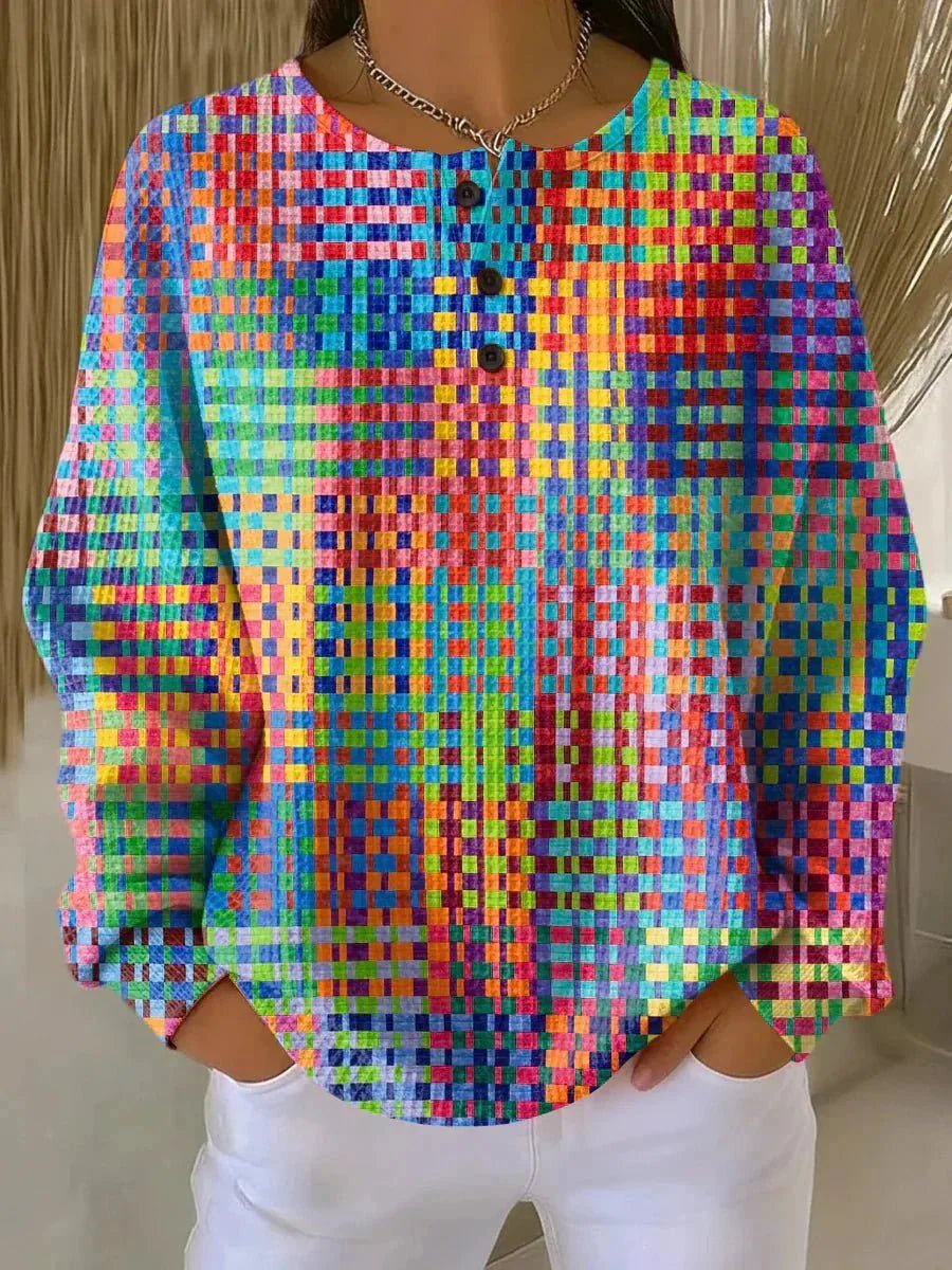 Rosa | Winter Jumper with Buttons - Barbara & Benjamin