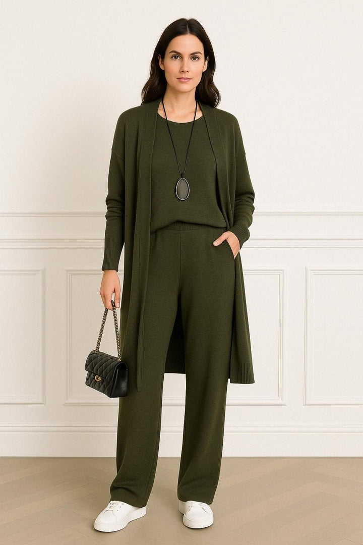 Vanessa Cardigan, Top & Pants Set - Barbara & Benjamin