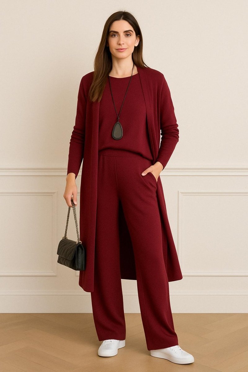 Vanessa Cardigan, Top & Pants Set - Barbara & Benjamin